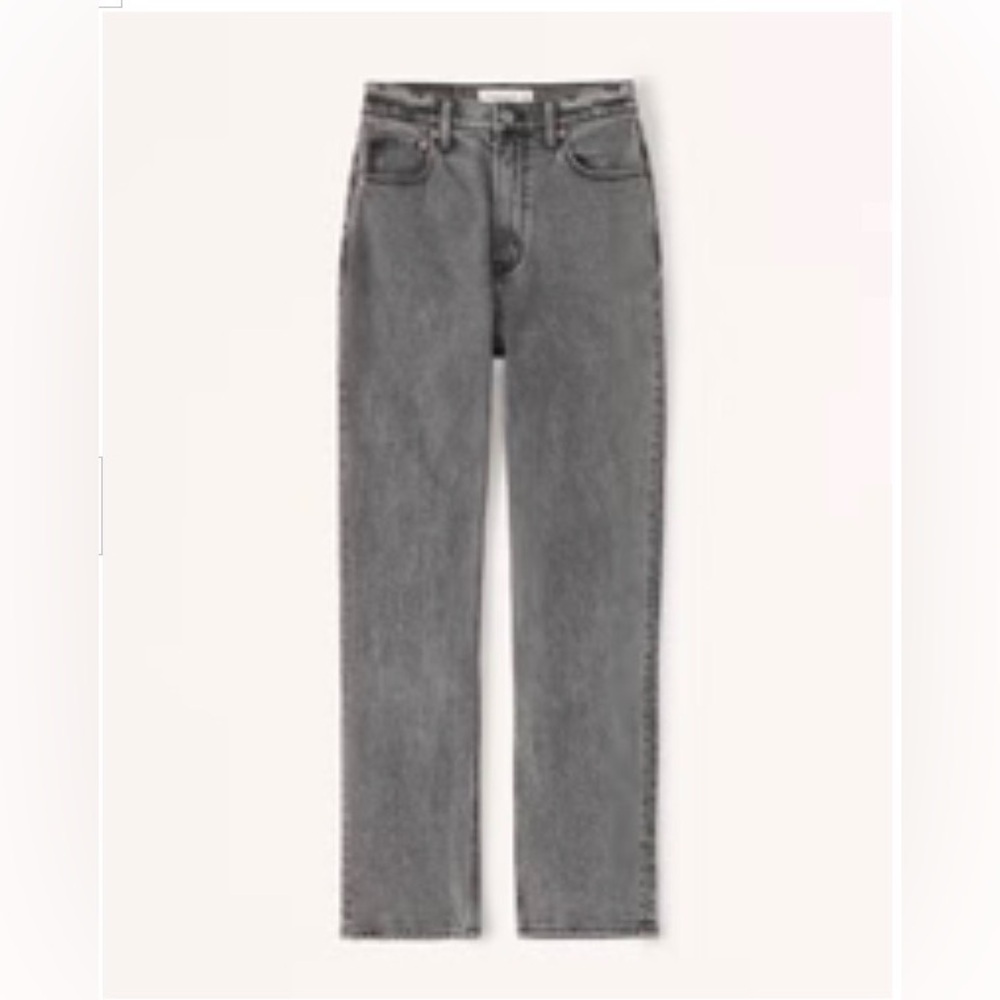Ultra High Rise Ankle Straight Jean
